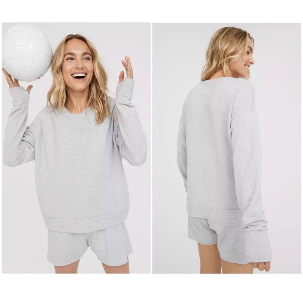 Aerie OFFLINE OTT Fleece Crewneck Sweatshirt size xxl